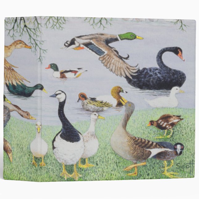 The Odd Duck Binder (Front/Spine)