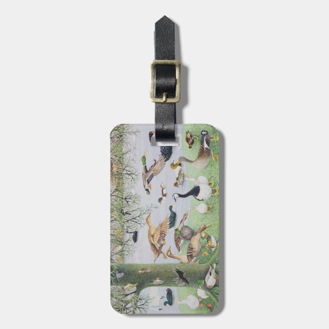 The Odd Duck Luggage Tag (Front Vertical)
