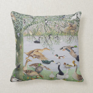 The Odd Duck Throw Pillow
