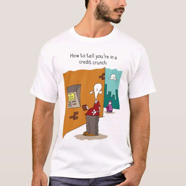 The Odd Squad Credit Crunch Men's T-shirt (Front)