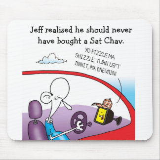 The Odd Squad Sat Chav Mouse mat