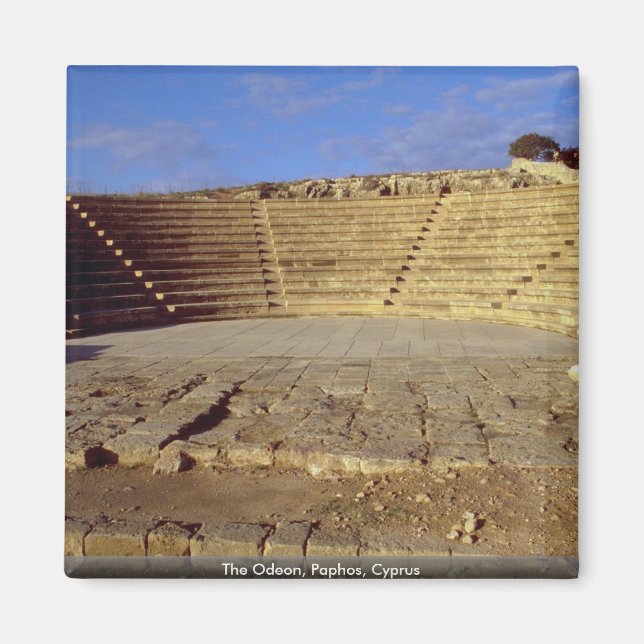The Odeon, Paphos, Cyprus Magnet (Front)