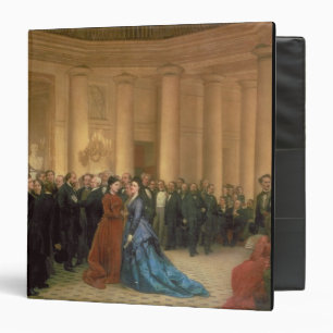The Odeon Theatre, Paris, 1869 (oil on canvas) Binder