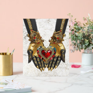 The Offering - Heart in Hands Acrylic Sign