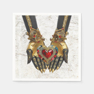 The Offering - Heart in Hands Napkin