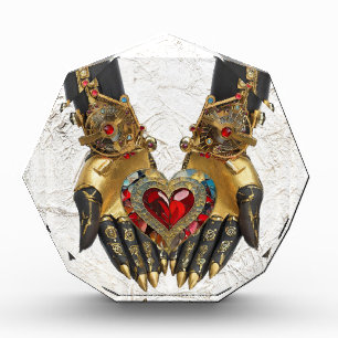 The Offering - Heart in Hands Photo Block