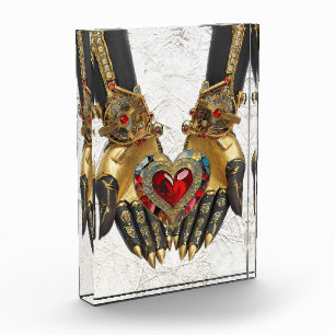 The Offering - Heart in Hands Photo Block