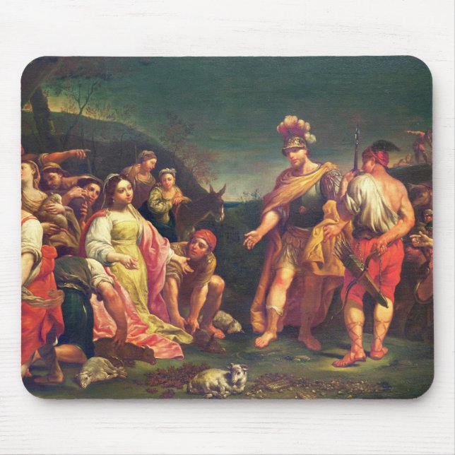 The Offering of Abigail before David Mouse Pad (Front)
