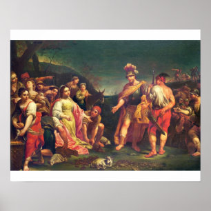 The Offering of Abigail before David Poster