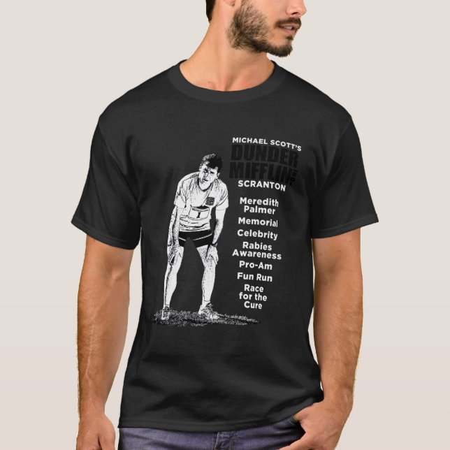 The Office Michael Scott Fun Run T-Shirt (Front)