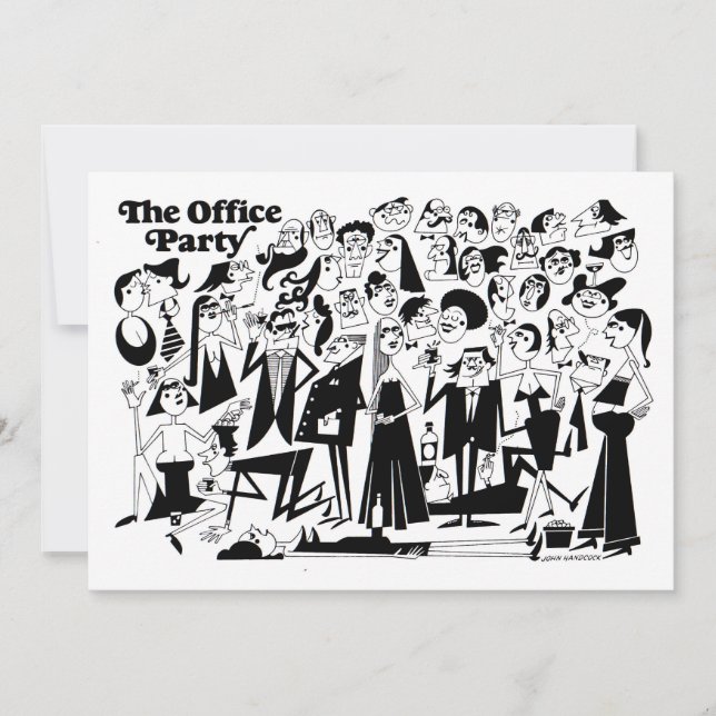 The Office Party Invitation (Front)