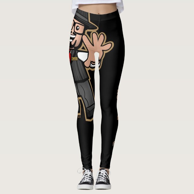 The Official 3 inch Richard Yoga Pants! Leggings (Front)