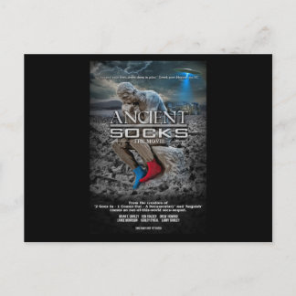 The Official "Ancient Socks"  Postcard