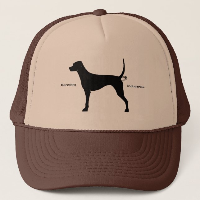 The official Corndog Industries cap! Trucker Hat (Front)
