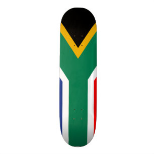 The Official Flag of the Republic of South Africa Skateboard