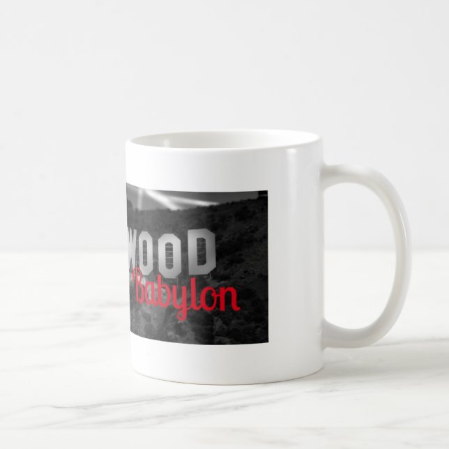 THE OFFICIAL HOLLYWOOD BABYLON MUG!!  (NEW 2013) COFFEE MUG (Right)
