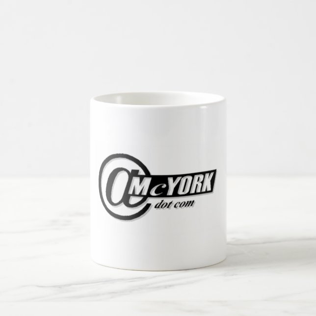 The official @Mcyork Dot Com Coffee Mug (Center)