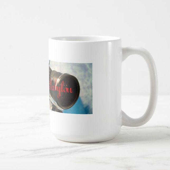 THE OFFICIAL REALITY BABYLON MUG!! COFFEE MUG (Right)