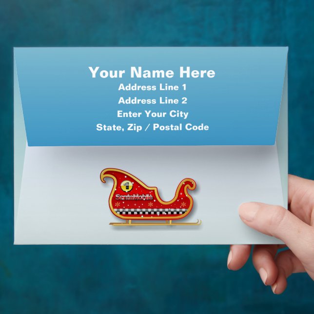 The Official Santa-Mobile Envelopes (Hand)