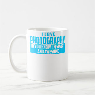 The Official Smart And Awesome Photography (Blue Coffee Mug