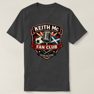 The Official Unofficial Keith Mc Fan Club t-shirt