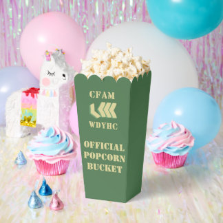 The Official Unofficial Popcorn Bucket for CFAV Favor Box