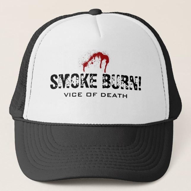 The Official VOD "Smoke Burn!" Hat (Front)