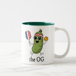 The OG Pickleballer Two-Tone Coffee Mug