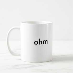 the OHM mug
