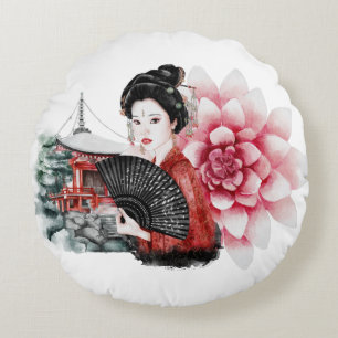 The Okinawa Series Design 36 Round Pillow