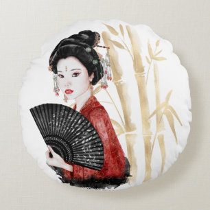 The Okinawa Series Design 39 Round Pillow