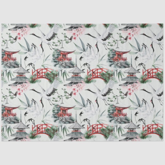 The Okinawa Series Design 7 Tissue Paper (Front)