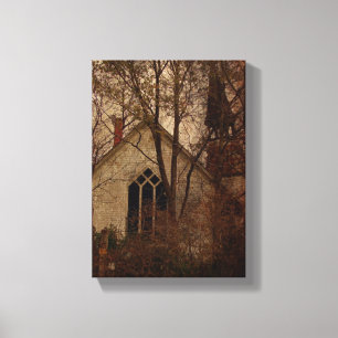 The Old Abandoned Church Canvas Print