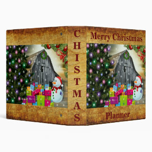 The Old Barn Christmas Binder