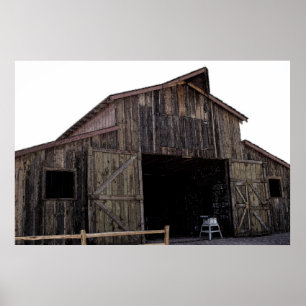 The Old Barn Poster