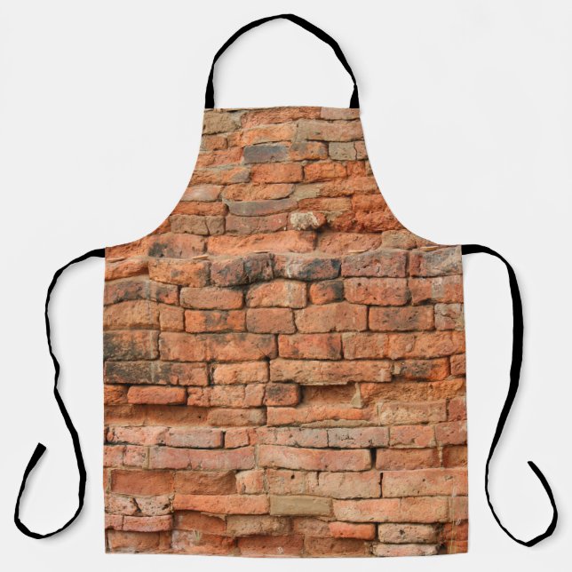 The old brick layerancient, antique, background, b apron (Front)