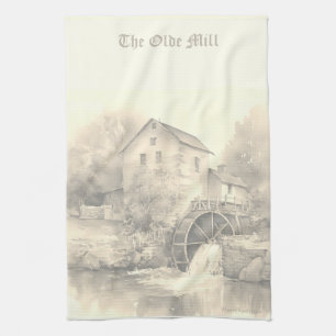 The Old Country Mill Kitchen Towel Customize