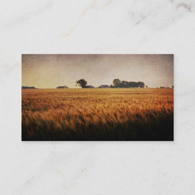 The Old Family Farm business card (Front)