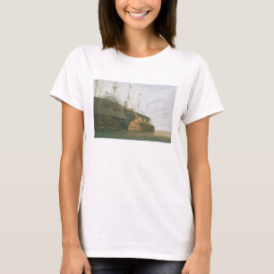 The Old Frigate HMS Agamemnon with her weight of c T-Shirt