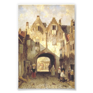 The Old Gate by Charles Leickert Photo Print