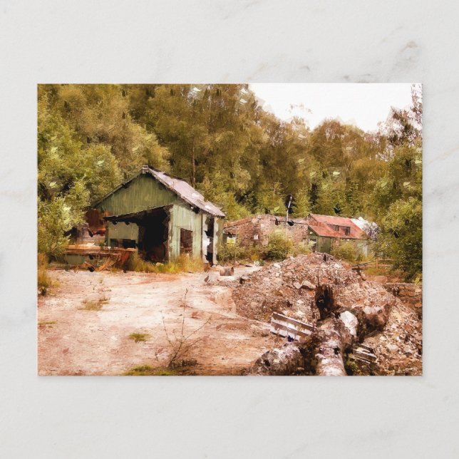 THE OLD GOLD MINE POSTCARD (Front)
