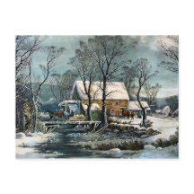 The Old Grist Mill Postcard