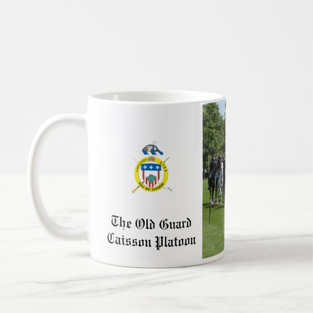 The Old Guard Caisson Platoon Coffee Mug (Left)