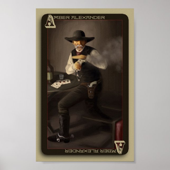 The Old Gunfighter Print (Front)