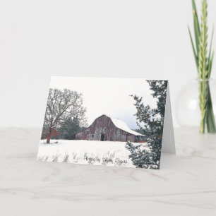 ~The Old Knolls Barn~ Card