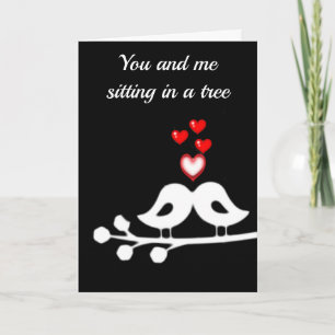 **THE OLD LOVESONG** WITH HUMOR ANNIVERSARY CARD