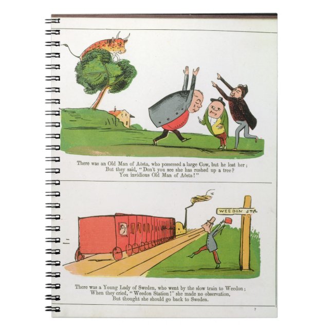 The Old Man of Aosta, page from 'The Book of Nonse (Front)