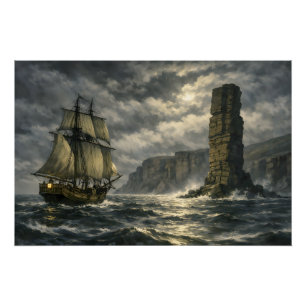 The Old Man of Hoy by BurnsInHell Poster