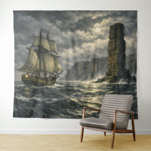 The Old Man of Hoy by BurnsInHell Tapestry