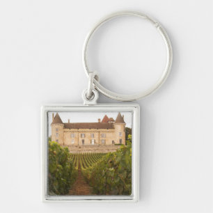The old medieval Chateau de Rully in the Cote Keychain